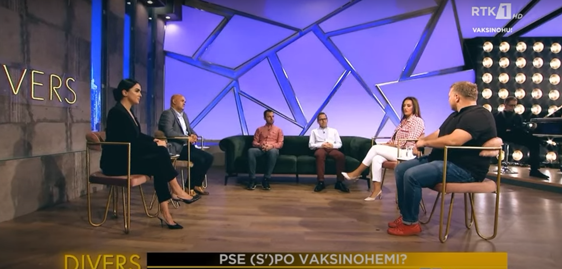 Diskutim në RTK1 për vaksinimin